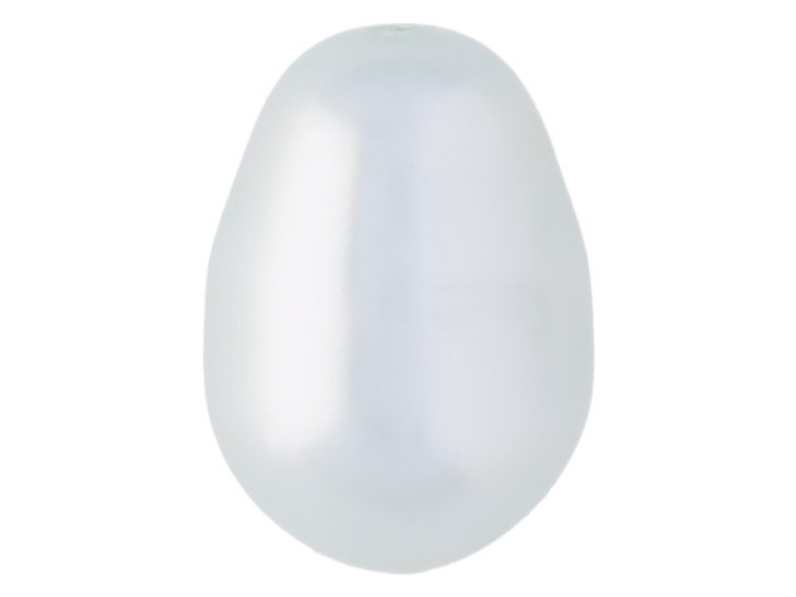 PRESTIGE 5821 11mm x  8mm Pear Shaped Pearl Crystal Moonlight Pearl