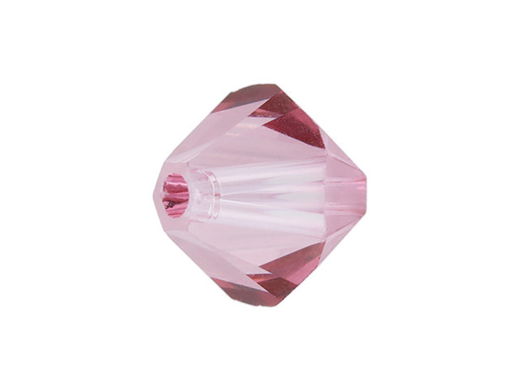 PRESTIGE 5328 6mm Crystal Bicone Bead Dark Rose