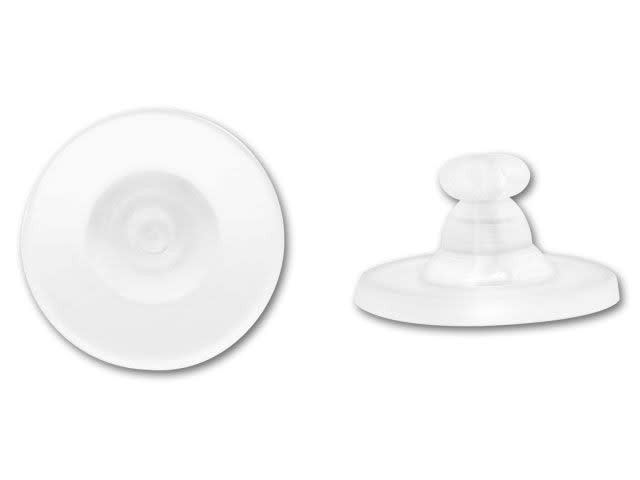 Clear Rubber Bullet Clutch with Comfort Disc