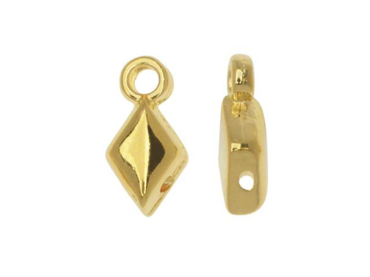 Cymbal Sykia 24K Gold-Plated Bead Ending for GemDuo (1 Pair)