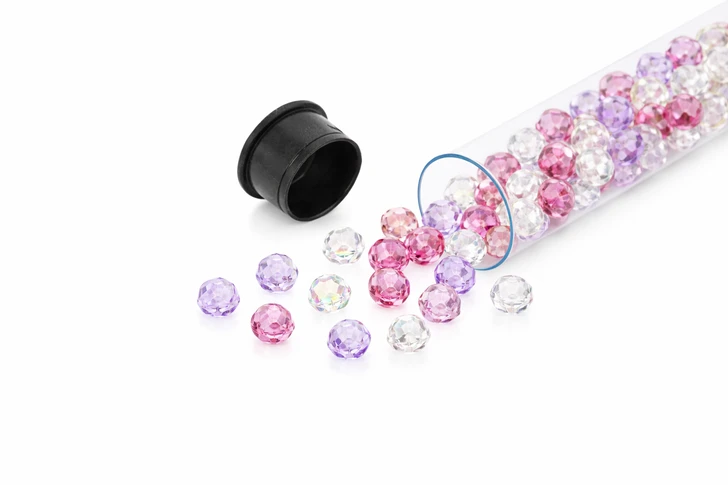 PRESTIGE 5000 4mm Round For a Cure Crystal Designer Bead Blend