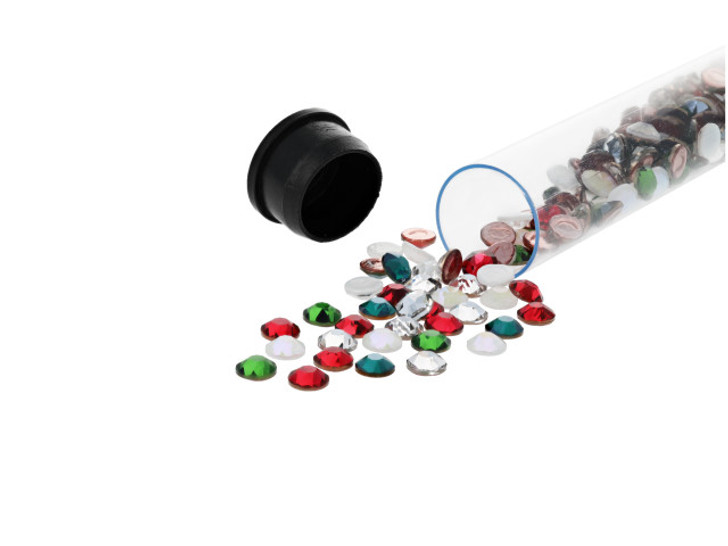 PRESTIGE 2078 SS16 Hotfix Flatback Round Rhinestone Christmas Crystal Designer Blend - Limited Edition