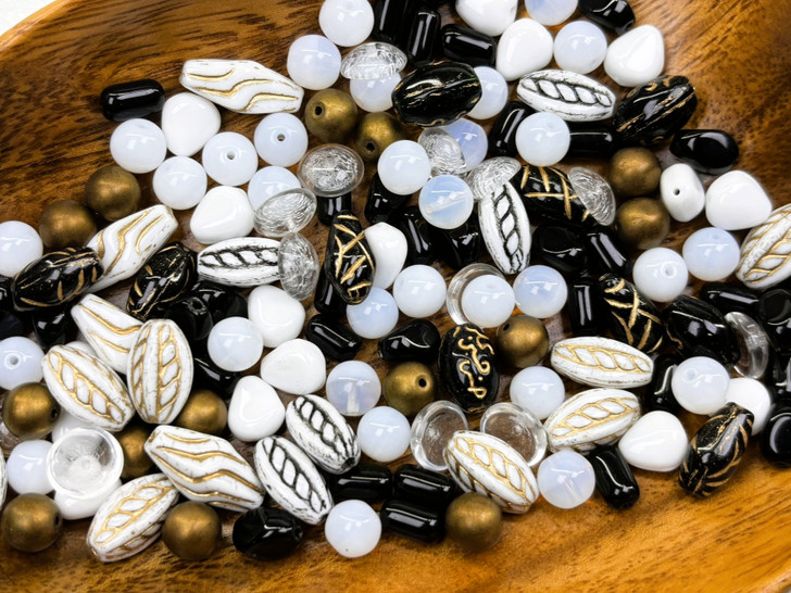 Limited Edition Czech Glass Heirloom Bead Soup - 100 grams