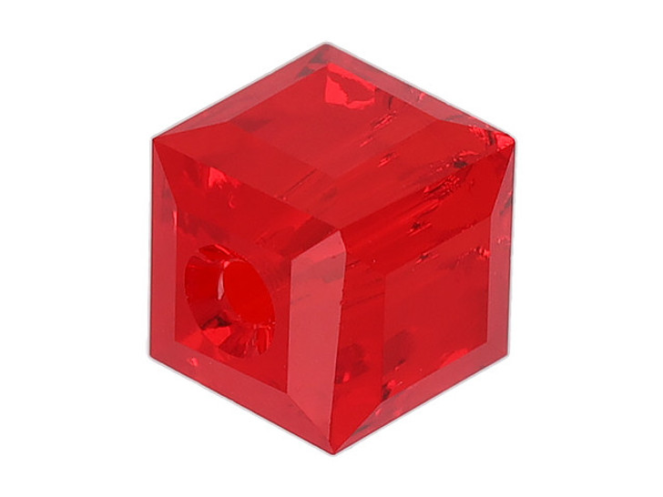 PRESTIGE 5601 6mm Faceted Cube Bead Light Siam