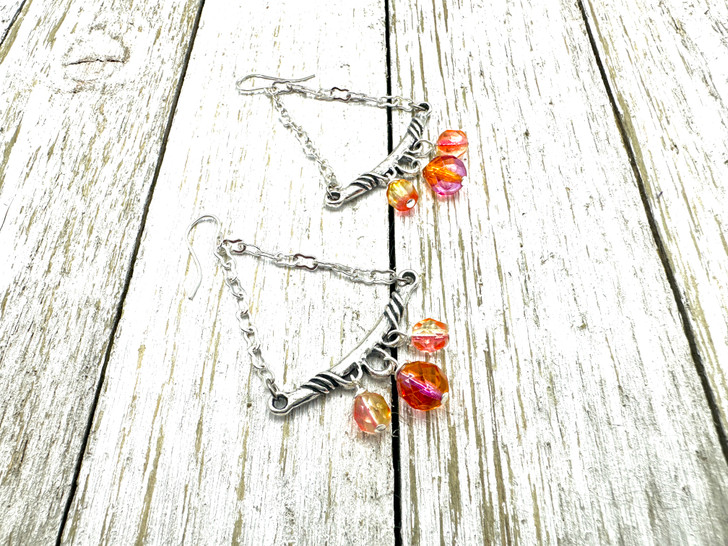 Sunset Trapeze Earrings