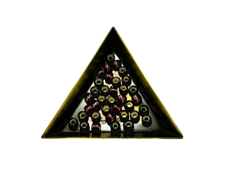 TOHO Bead Round Size 3/0 Silver-Lined Frosted Amethyst - 2.5 Inch Tube