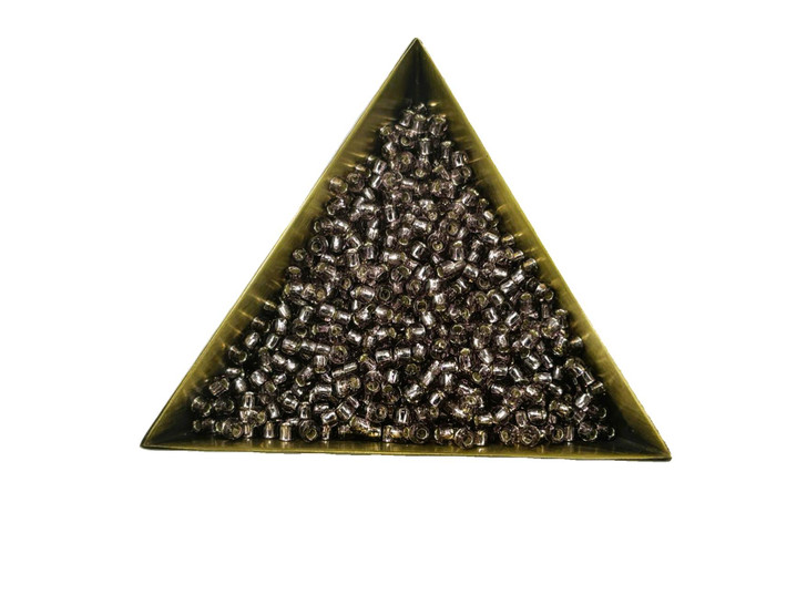 TOHO Bead Round Size 8/0 Silver-Lined Lt Amethyst - 5.5 Inch Tube