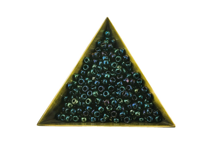 TOHO Bead Round Size 6/0 Metallic Nebula - 5.5 Inch Tube