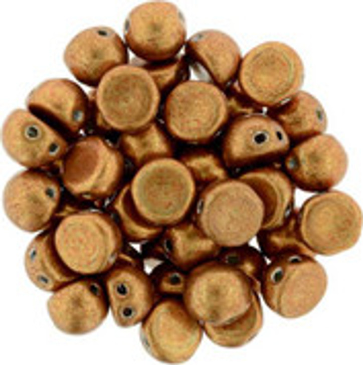 CzechMates Cabochon 7mm Tube 2.5" : ColorTrends: Saturated Metallic Flame