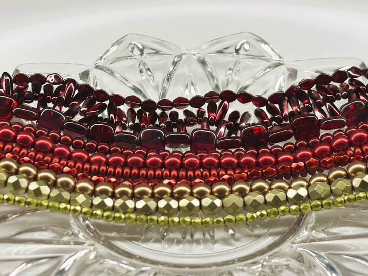 Czechmix 10-Strand Inspiration Assortment - Velvet Curtain Glow