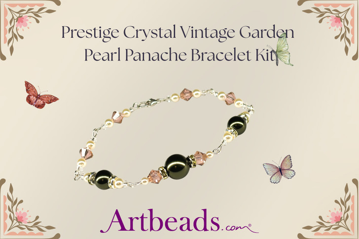 Prestige Crystal Vintage Garden Pearl Panache Bracelet Kit