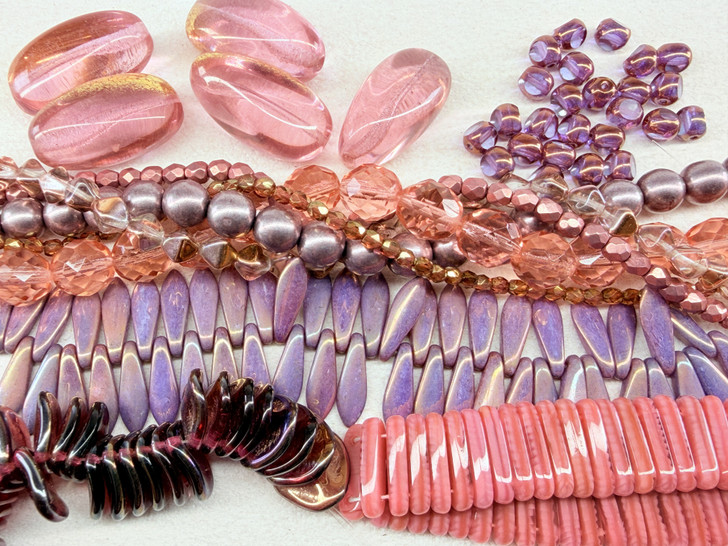 Artbeads Velvet Petals 10-Strand Assortment Pack