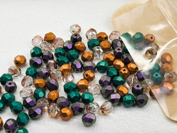 Artbeads Designer Mystic Grove 6mm Fire-Polish Blend