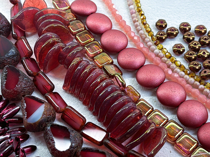 Artbeads Fuchsia Glow 10-Strand Assortment