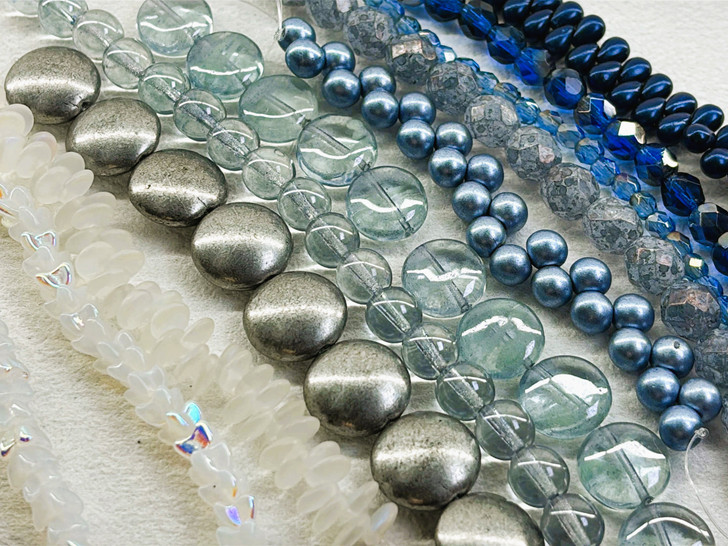 Artbeads Arctic Glass 10-Strand Assortment Pack
