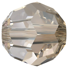 PRESTIGE 5000 6mm Crystal Faceted Round Bead Crystal Bronze