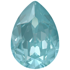 PRESTIGE 4320 14 x 10mm Pear Fancy Stone Crystal Paradise Blue Lux