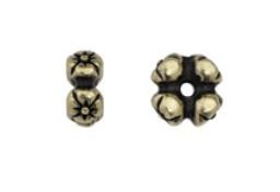 TierraCast Antique Bronze Four Flowers Spacer Bead