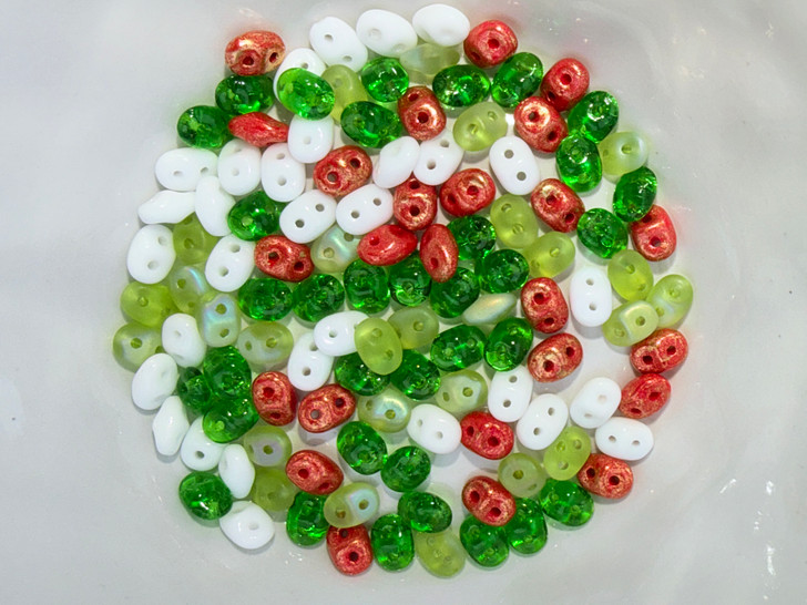 Artbeads Mistletoe SuperDuo Blend