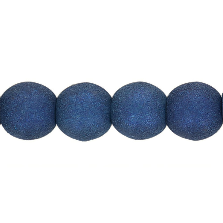 Czech Glass 4mm Round Beads Cobalt Glaze (100pc Strand) by Starman