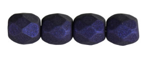 Czech Glass 3mm Fire-Polish Beads Moonlight Blue (50pc Strand) by Starman