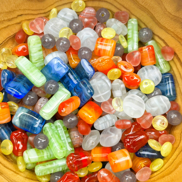 Radiant Rainbow Limited Edition Designer Czech Glass Blend