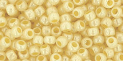 TOHO Bead Round 8/0 Ceylon Lemon Chiffon 2.5-Inch Tube