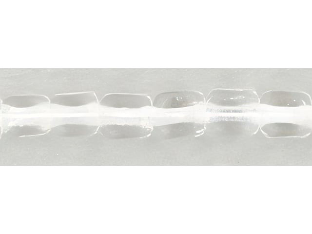 Czech Cubes 4mm Crystal (100pc Strand) by Starman