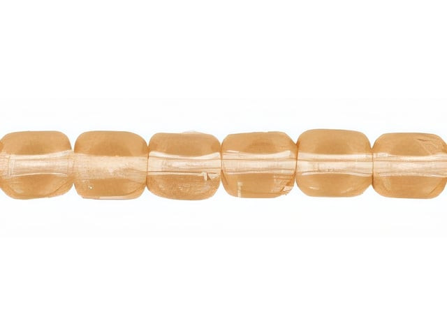 Czech Cubes 4mm Lt Colorado Topaz (100pc Strand) by Starman