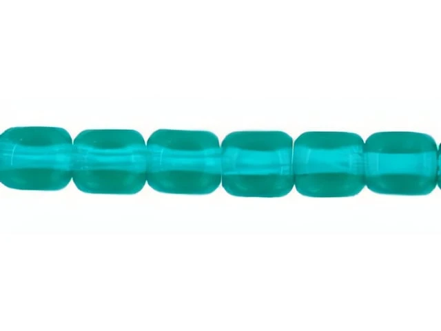 Czech Cubes 4mm Emerald (100pc Strand) by Starman