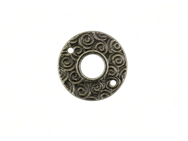 JBB Circle Link w/Swirls 15mm : Gun Metal