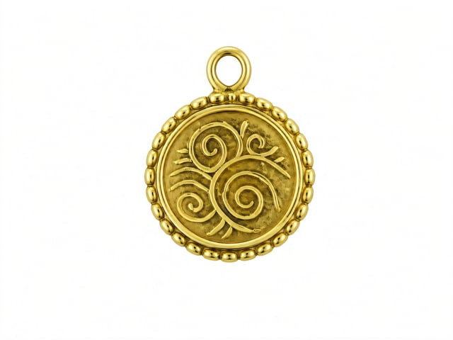JBB Round Frame, 13.6mm : Gold