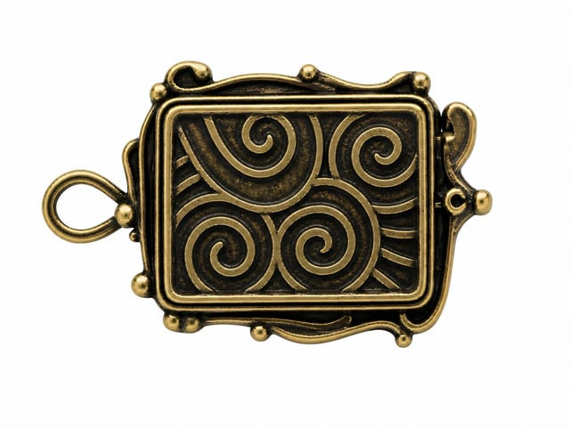 JBB Frame Charm : Antique Brass