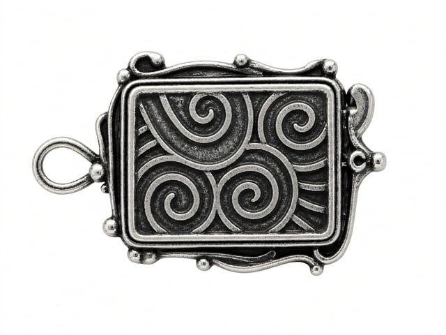 JBB Frame Charm : Antique Silver