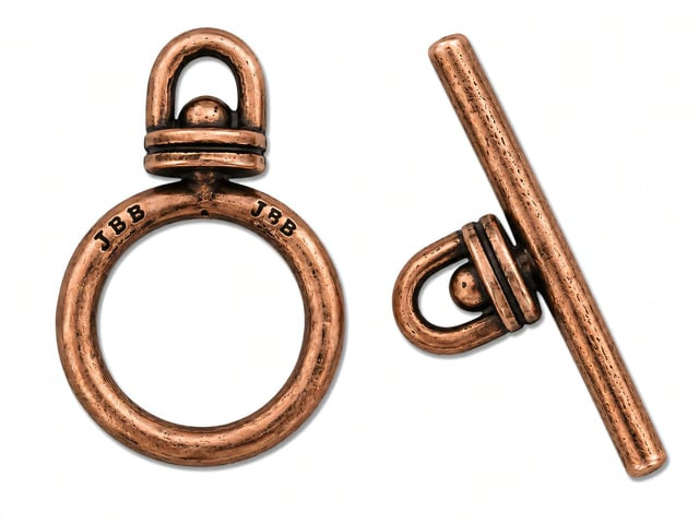 JBB Round Revolving Toggle Set : Antique Copper