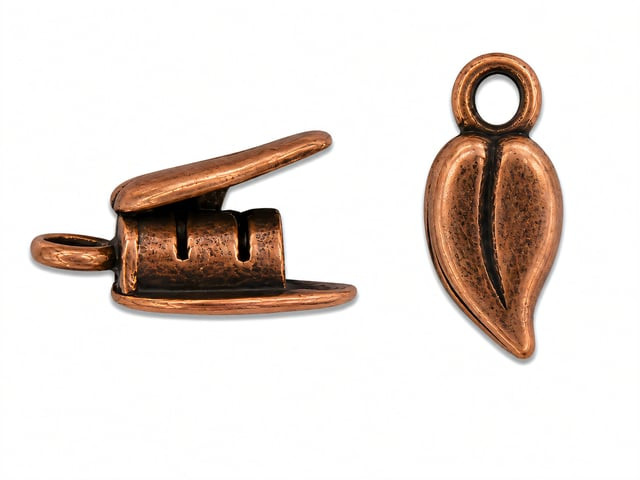 JBB Leaf Locking Pinch Tube 14/6mm : Antique Copper