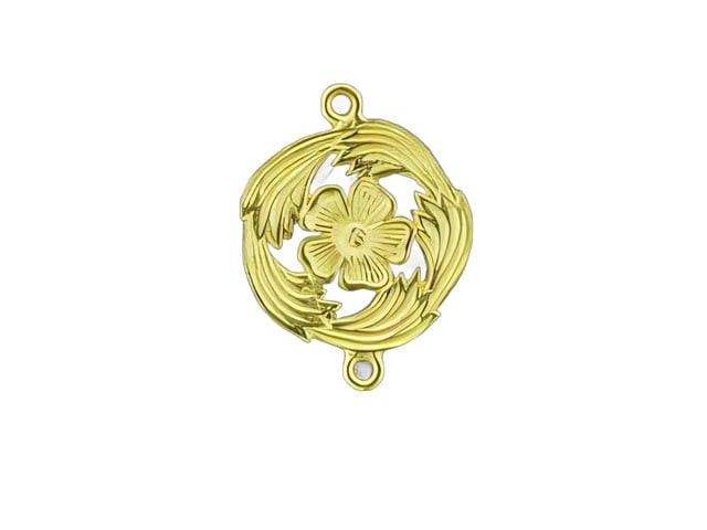 JBB Floral Nouveau Link 20/15mm : Brass
