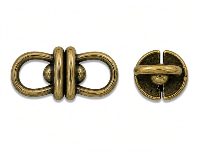 JBB Revolving Link 13/6mm : Antique Brass