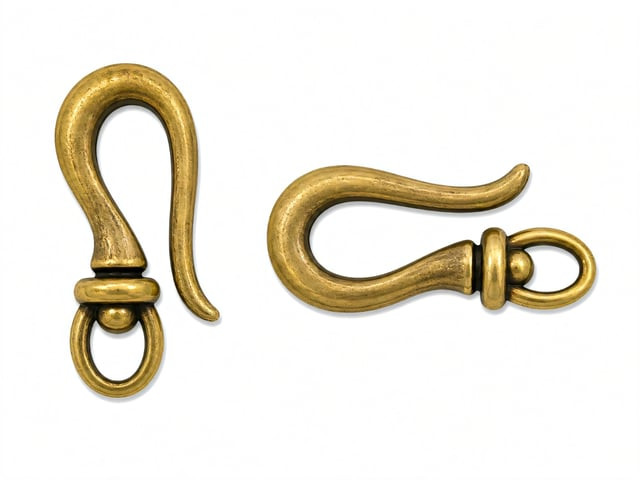JBB Revolving Hook 17/8mm : Antique Brass