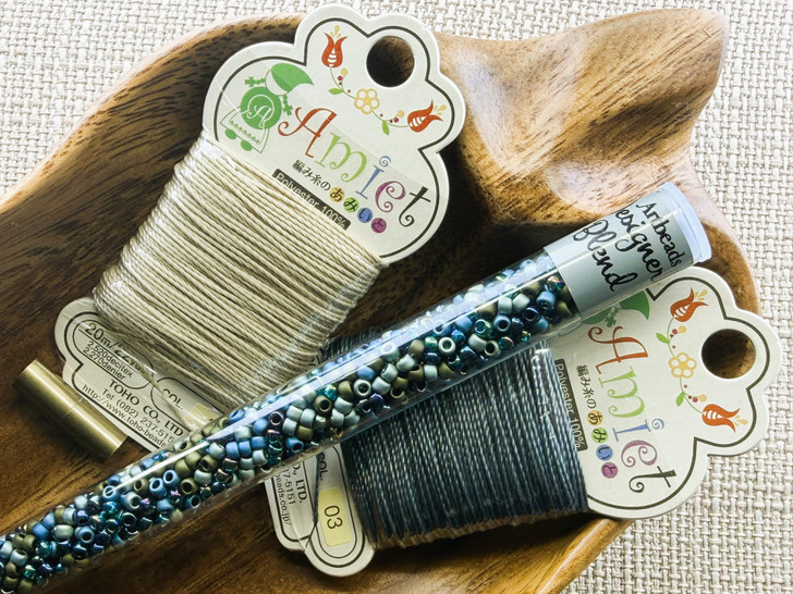 Kumihimo Colorway Kit #15 - Swanky Sage