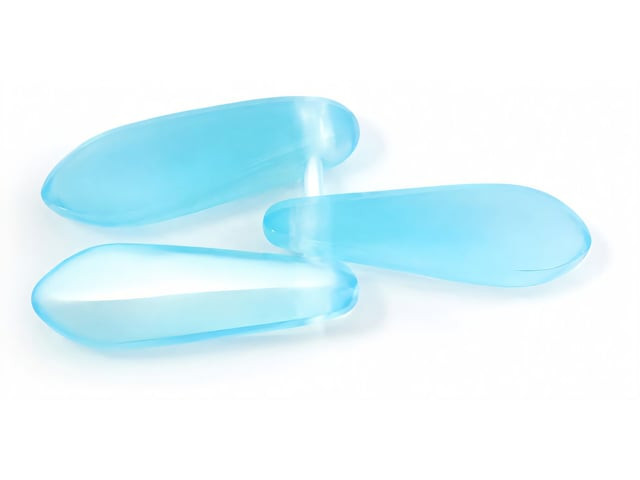 Czech Dagger 3/10mm : Matte - Aquamarine AB (strand) by Starman