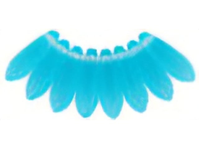 Czech Dagger 10 x 3mm : Matte - Aquamarine (strand) by Starman