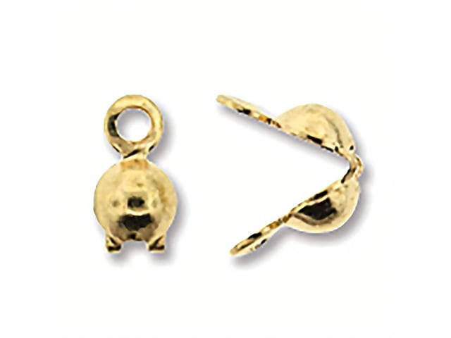 Gold-Plated 3.5mm Clamshell Bead Tip (each)