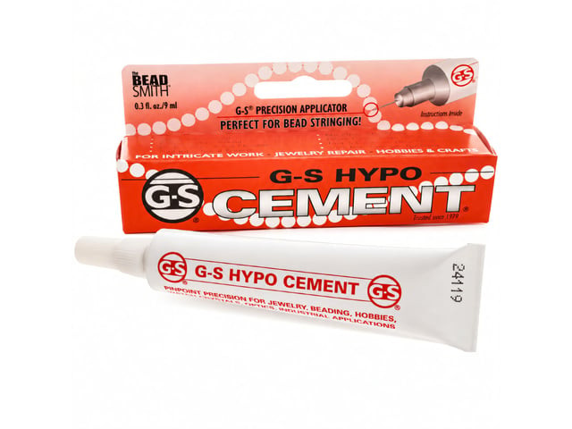 G-S Hypo Bead Tip Cement Adhesive 1/3 fl oz Tube