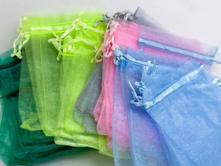 50 pack of Mixed Color 4x6" Bags
