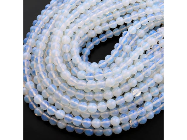Opalite 6mm Smooth Round Bead Strand