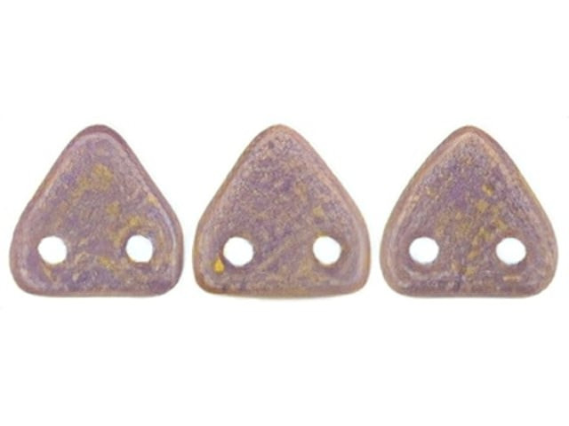 CzechMates 6mm Triangle Beads Pacifica Fig 2.5-Inch Tube