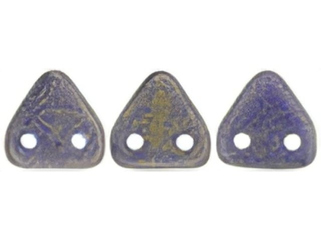 CzechMates 6mm Triangle Beads Pacifica Elderberry 2.5-Inch Tube