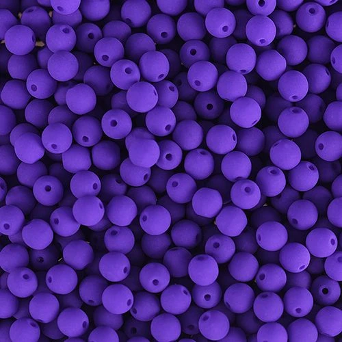 PRECIOSA Czech Glass Bead Strand 4mm, Velvet Violet 