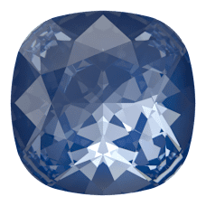Swarovski 4470 12mm Cushion Fancy Stone Crystal Blue Muse Lux